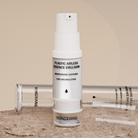 Bouteille sans air sous vide de luxe écologique 5ml 10ml 15ml PP personnalisé emballage de soins personnels Source usine pour lotion crème