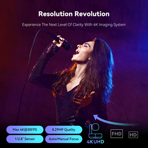 Controlador de Joystick de Pantalla Dividida en 4 <span class=keywords><strong>con</strong></span> <span class=keywords><strong>Zoom</strong></span> 4K 12X, Seguimiento por IA, NDI, POE, HD-M1, USB3.0, LAN, Cámara PTZ para Transmisión - Product Image 3