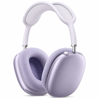 Headphone Nirkabel Premium Over-Ear, Headset Stereo Portabel dengan Kontrol Tombol Sederhana untuk Penggunaan Kantor, Perjalanan, dan Sehari-hari