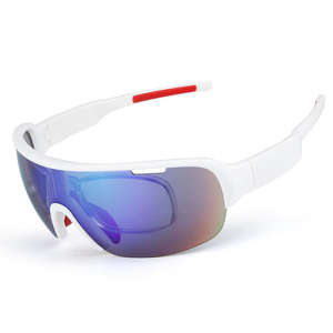 OBAOLAY-gafas de sol polarizadas para ciclismo, 5 <span class=keywords><strong>lentes</strong></span>, POC, para deportes al aire libre - Product Image 2