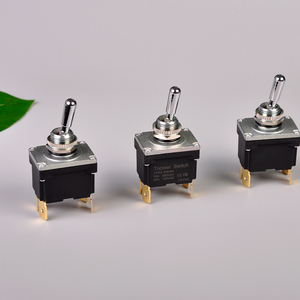 Toowei tự khóa loại đôi cực duy nhất ném chuyển đổi chuyển t502at 15A 250V ON-OFF Tab thiết bị đầu cuối - Product Image 4