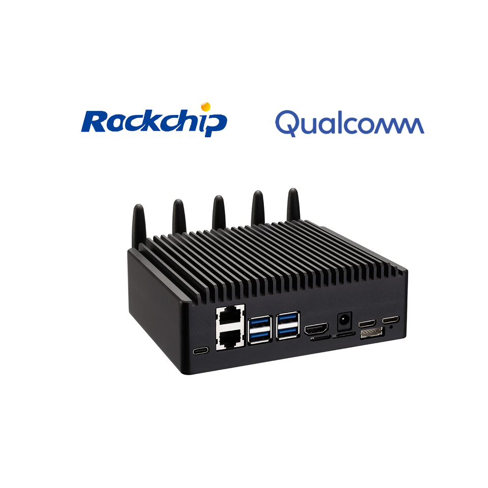 Linux Box Rk3568 RS485 RS232 IoT RK 3588 Rk3568 Linux Android Fanless Rugged Edge ...