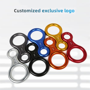 35KN-figura 8, equipo de escalada, placa de aparejo de aleación de aluminio - Product Image 5