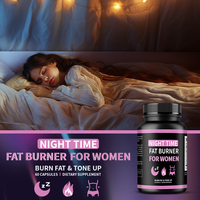 Cápsulas DUOZI OEM para Mujeres, Quemador de Grasa Herbal Nocturno, Calmante para los Nervios y para Dormir, 100% Natural