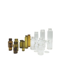 Flacon en verre 2mL5mL10mL tubulaire en borosilicate pharmaceutique bleu de haute qualité Offre Spéciale