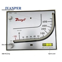 Manometer Tekanan Diferensial IVANPER QPM11 Mark II Red Oil Stainless Steel 700 Pa untuk HVAC, Filter Udara, dan Saluran Tekanan