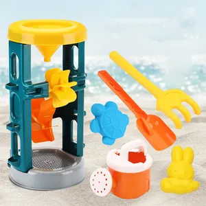 Lembut Bayi Pantai Mainan untuk Anak-anak Pantai Permainan Anak-anak Kotak Pasir Set Kit Mainan Musim Panas Mainan untuk Pantai Bermain Pasir Air Permainan Bermain Keranjang