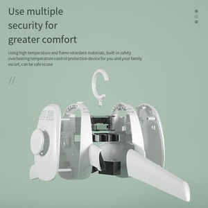 Máy sấy không khí ấm nóng nhanh móc treo gia dụng cầm tay máy sấy gấp Máy Sấy Mini Máy sấy nhỏ ký túc xá móc khô - Product Image 3