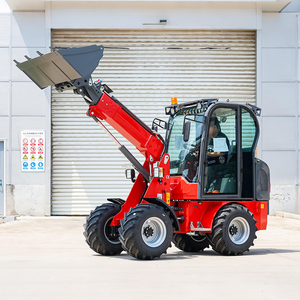 Mini-chargeur télescopique 1000 kg avec direction articulée pour travaux en jardin et à l'entrepôt - Product Image 3