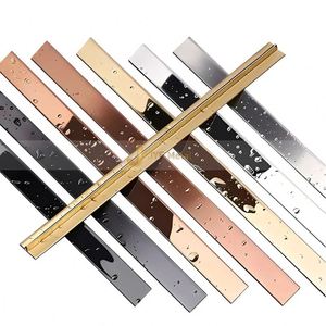 LL139 Stainless Steel 304 PVD Coating T Shape <b>Tile</b> Trim Waterproof Durable Easy Installation for Apartment Contemporary Design - Product Image 3
