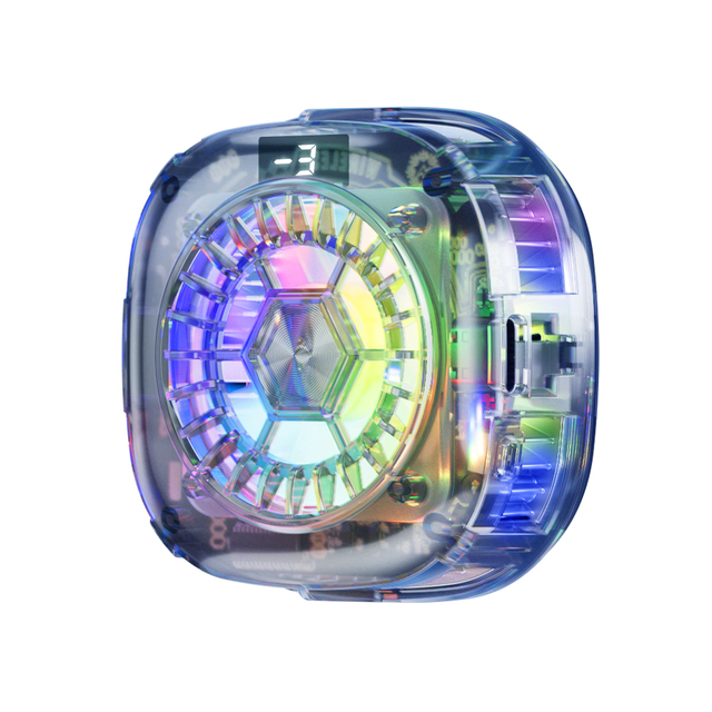 X122 Gaming Phone Cool Fan Portable Cooling Phone Fans With Magnetic Plate  and Battery for Smart Phone