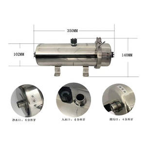 Materiale stabile in acciaio inox PVDF membrana di filtrazione sistema di <span class=keywords><strong>acqua</strong></span> di ultrafiltrazione membrana di <span class=keywords><strong>depurazione</strong></span> delle acque - Product Image 2