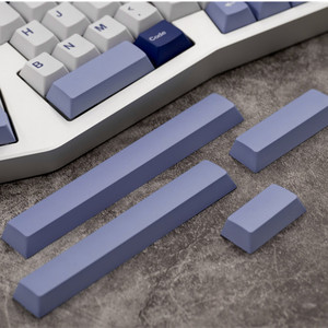 Aquarius <span class=keywords><strong>Klein</strong></span> Blue Keycap 142 Tasten Set PBT Sublimation Kirsch profil Keycaps 6.25U 7U Leertaste für mechanische Tastaturen - Product Image 2
