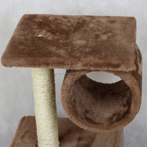 De Lujo gato torres de madera árboles de gato rascador <span class=keywords><strong>casa</strong></span> con Sisal cubierto rascador - Product Image 2