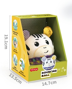 Juguete de Pelota Saltarina Electrónica con Música y Sonido, Pelota de Peluche Desmontable para Niños - Product Image 4