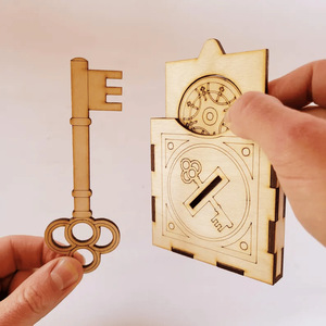 Estación independiente hecha a mano de madera DIY Magic Set Spoof Wooden DIY Magic Sets personalizables - Product Image 4