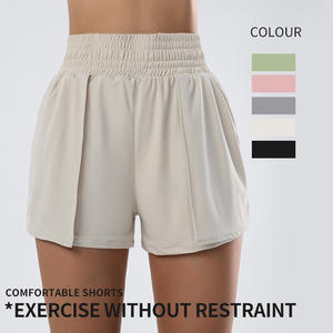 Hide Hips &amp; Prevent Wardrobe Malfunctions Athletic <strong>Shorts</strong> Slimming Side Pocket <strong>Shorts</strong> Phone Pocket Yoga <strong>Shorts</strong> with Liner - Product Image 3