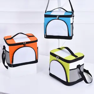 CHITERION Shoulder Strap Oxford Insulated Leakproof Soft Cooler Lunch Box Tote Bag Bolsa For Food Delivery Camping Picnic Sports