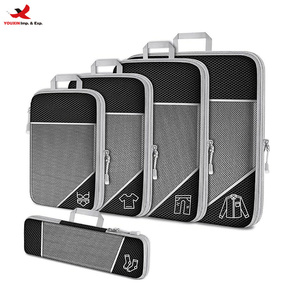 Wholesale <b>Foldable</b> Travel Organizer Duffel Bags 5pcs Set for Carry on <b>Suitcases</b> Luggage Storage Solution RTS Bulk Mixed Order - Product Image 1