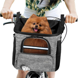 <span class=keywords><strong>Cestino</strong></span> Ventilato <span class=keywords><strong>per</strong></span> Bicicletta <span class=keywords><strong>per</strong></span> Cani, Zaino con Finestra in Rete, Sedile Auto <span class=keywords><strong>per</strong></span> Animali Domestici, Comodo Trasportino <span class=keywords><strong>per</strong></span> Animali - Product Image 1