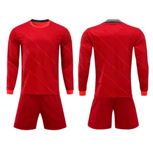 Proveedor camisetas futbol 축구 훈련 탑 유니폼 축구 저지 남자 스트라이프 tracksuit 축구 착용