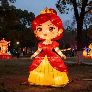 Lanterne chinoise Zigong imperméable pour l'extérieur, lanterne de la princesse <span class=keywords><strong>Cendrillon</strong></span>, lanterne de citrouille d'Halloween pour la décoration d'événements festifs - Product Image 5