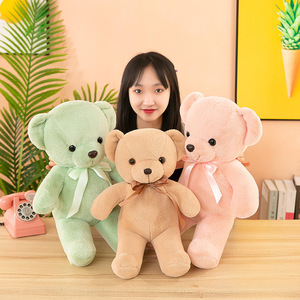 En gros, Adorable Ours en peluche endormi, personnalisé, en coton PP, cadeau Saint-Valentin et Noël - Product Image 2