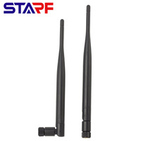 STARF 5dbi 433Mhz 868Mhz GSM WIFI RP Antenne colombe en caoutchouc mâle pour surveillance d'ascenseurs