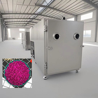 Industriële honingvruchten-vriesdroogmachine snoepdroogmachine PLC vacuümpomp 28KW SUS304 roestvrij staal Guxing merk 1 jaar garantie