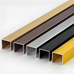 قطاعات ألمنيوم عالية الجودة قابلة للتخصيص من سلسلة 6000 بنمط الخشب للقطع/اللحام للديكور الداخلي/الخارجي - Product Image 4