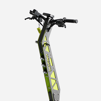 Nouvelle trottinette électrique pliable LANGFEITE GT4 60V 40AH avec écran TFT de 19 pouces, vitesse de 90 km/h, moteur double 3000W*2, contrôleur 60A*2, accessoire
