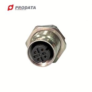 Connecteur électronique femelle M12 pour la soudure d'immersion de bâti de carte PCB d'automobile - Product Image 6