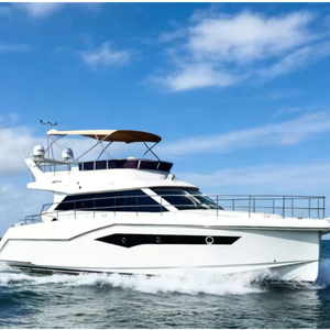 Yate de Pesca Deportiva de 50 pies con Flybridge, Barco a Motor de Fibra de Vidrio de 15 m, Motor Cummins Doble de 425 HP, 3 Camarotes, 2 Baños, Cubierta Trasera, Fabricante - Product Image 1