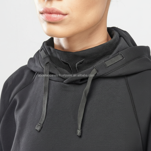 เสื้อฮู้ดผ้าเกล็ดปลาเทอร์รี่สำหรับผู้หญิงเสื้อฮู้ดแฟชั่นซิปเต็มตัวสำหรับผู้หญิง - Product Image 1