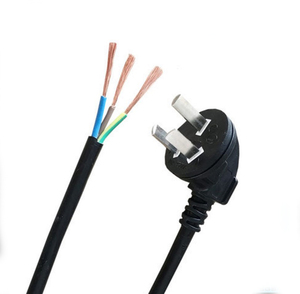 HQ dây điện mở rộng cáp IEC kết nối AC AU đóng hộp Tước mở kết thúc cáp điện 3 pin cắm dây để mở dây - Product Image 4