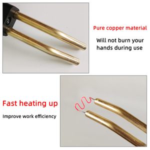 Nhựa hàn ngọn đuốc xe Bumper công cụ nóng chảy Hàn móng tay sửa chữa súng tạo tác sửa chữa lỗ nhựa - Product Image 4