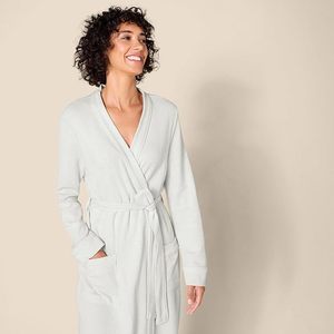 Peignoir de bain en coton 100% de qualité hôtelière cinq étoiles, col kimono, épais et très absorbant, séchage rapide, doux et luxueux, pour usage hôtelier - Product Image 5