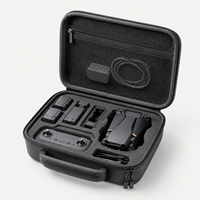 Étui rigide pour drone en EVA, antichoc, sac de transport et de rangement avec insert en mousse personnalisé, plusieurs compartiments, sangle de transport, OEM ODM