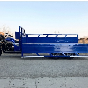 Tricycle motorisé cargo bleu à 9 roues, 350 CC, grande puissance, pour le transport de marchandises - Vente chaude - Product Image 4