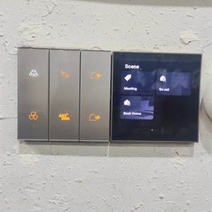 ARTDNA <span class=keywords><strong>Alexa</strong></span> Nuevos productos Smart Home Center Control Interruptor de pared inteligente 86 Tipo Master Screen con Gateway (Zigbee)(Android) - Product Image 5