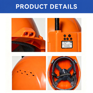 Casque de chantier sans fil avec radio bidirectionnelle UHF <span class=keywords><strong>PMR446</strong></span> sans licence, <span class=keywords><strong>talkie</strong></span>-<span class=keywords><strong>walkie</strong></span> intégré au casque - Product Image 6