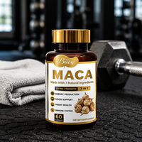 Complément de racine de maca 7-en-1 de haute qualité pour l'énergie, la performance et le soutien de l'humeur – Capsules Maca Plus
