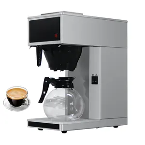 מסחרי חשמלי kahve makines cafetera זיקוק קפה 10 כוס מיני טפטוף קפה מקבלי מסנן סט בית בטפטוף קפה מכונות
