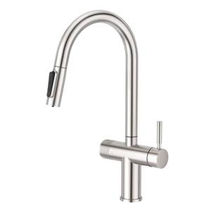 3 Way CUPC Drinking Pull Out 304 Stainless Steel Reverse Osmosis Water Filter Kitchen Faucet - Product Image 1