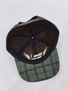 Gorro de Béisbol Retro de Moda Estilo Vintage con Visera a Cuadros, Bordado Plano Personalizado, Informal, de Alta Calidad - Product Image 6