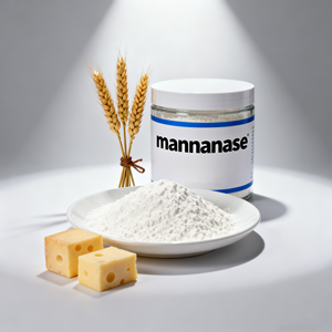 Fuente de fábrica OEM buen <span class=keywords><strong>precio</strong></span> 30.000 U/G enzima mananasa para optimizar la utilización del almidón y mejorar el sabor. - Product Image 1