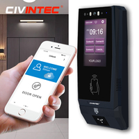 Sistema de Control de Acceso CT10 TCP IP WiFi 4G SIM IP65 RFID, Aplicación Móvil BLE NFC, Código QR para Reloj de Tiempo para Personal de Construcción con SDK