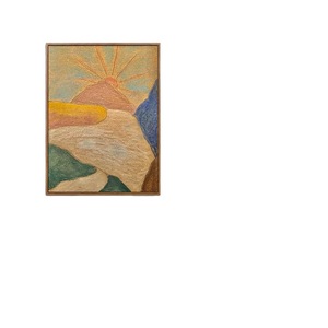 Peinture à l'huile abstraite peinte à la main, effet visuel 3D, cadre en bois, pour décoration de salon, bureau, salle de thé - Product Image 5