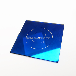 Productos electrónicos Vidrio templado Galvanizado Color de pistola color té Panel semitransparente Vidrio 2.5D Arco Borde <span class=keywords><strong>Pulido</strong></span> - Product Image 4