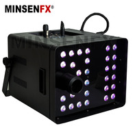 MINSENFX 4000W LED double pompe à huile et chauffage Machine à fumée nouveau modèle DMX contrôle de fil pour scène Club Bars Source d'alimentation électrique